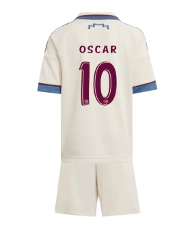 Billige Fotballdrakt Ajax Oscar Gloukh #10 Replika Tredjedraktsett Barn 2025-26 Kortermet (med bukser)